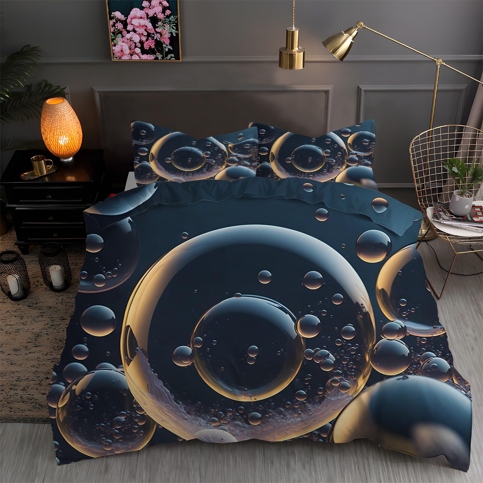 Housse de couette 200x200 cm super doux et respirant modèle Bolla
