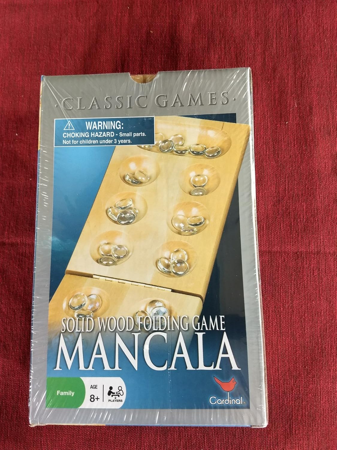 Mancala Solid Wood Folding Game By Cardinal Family Game Oldest Game In World