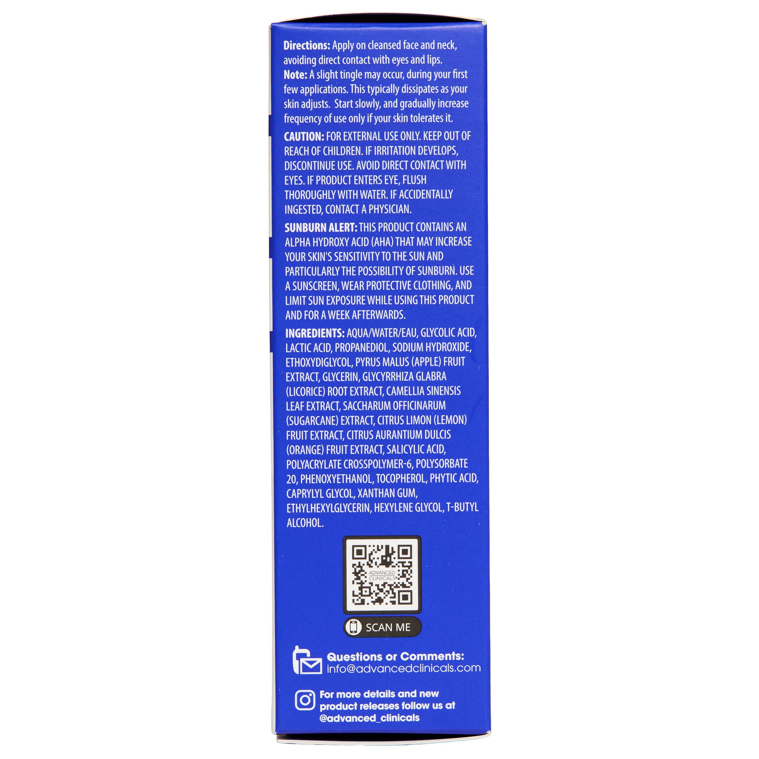 Advanced Clinicals Peptide Anti-Wrinkle Yüz Serumu 52ML