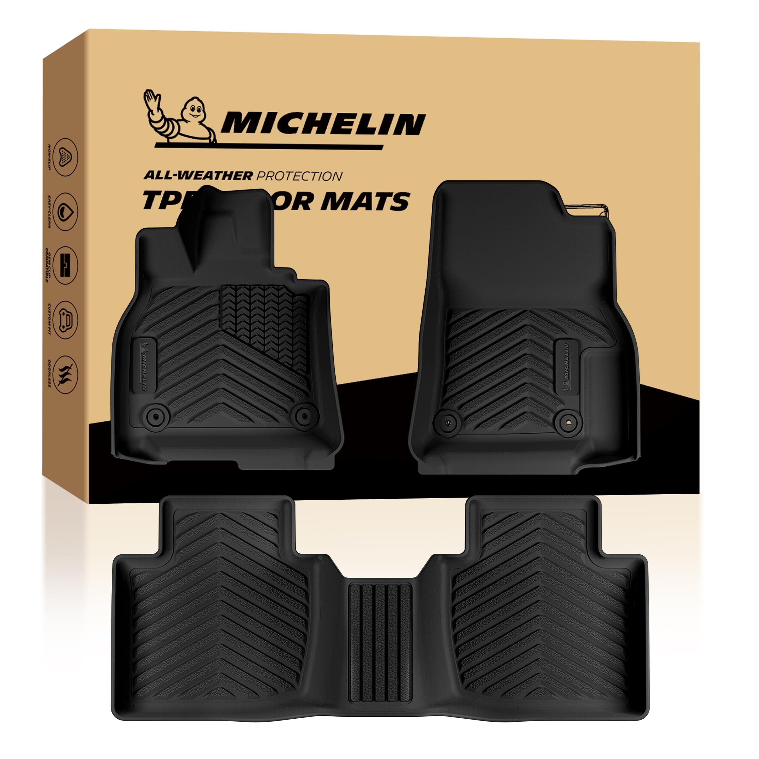 Michelin Vehicle Mats for 2026 Mazda CX-5 (3 Piece)