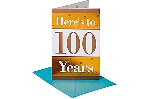 American Greetings 100th Birthday Card: Celebrate a Century of Life with Grace and Gratitude