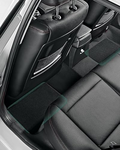 Miniatura 3 de Road Comforts Tapetes de piso de automóvil, resistentes para todo tipo de clima, juego de 4 piezas, alfombrillas delanteras y traseras, alfombrillas