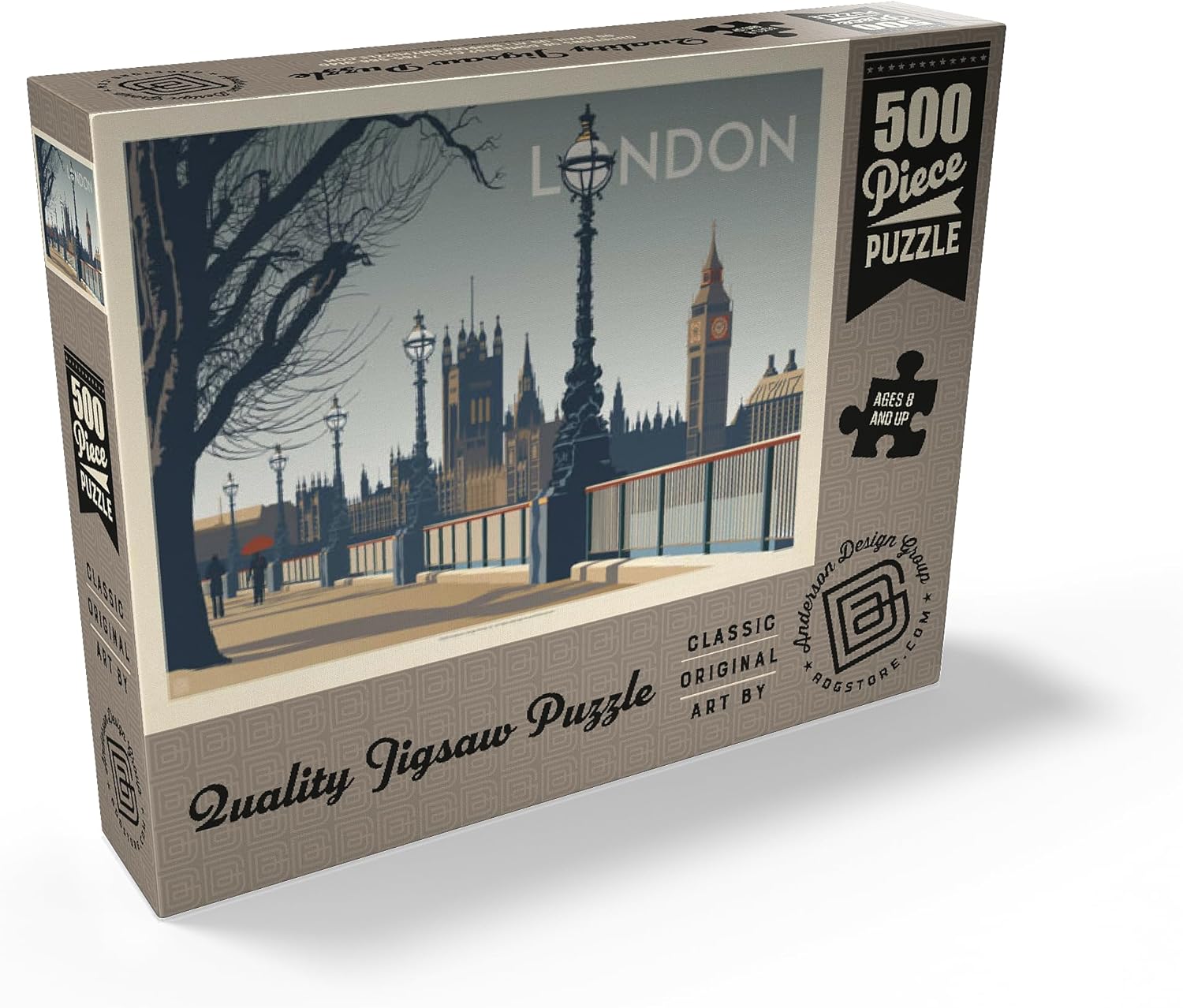 MyPuzzle England: London (Horizontal) - Premium 500 Piece Jigsaw Puzzle for Adults