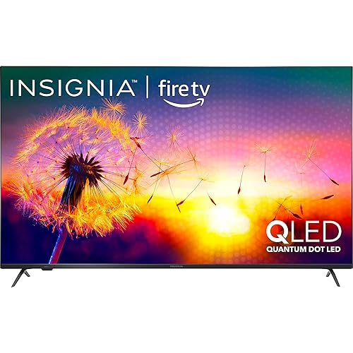 INSIGNIA 65-inch Class F50 Series Smart 4K UHD QLED Fire TV (NS-65F501NA22, 2021 Model)