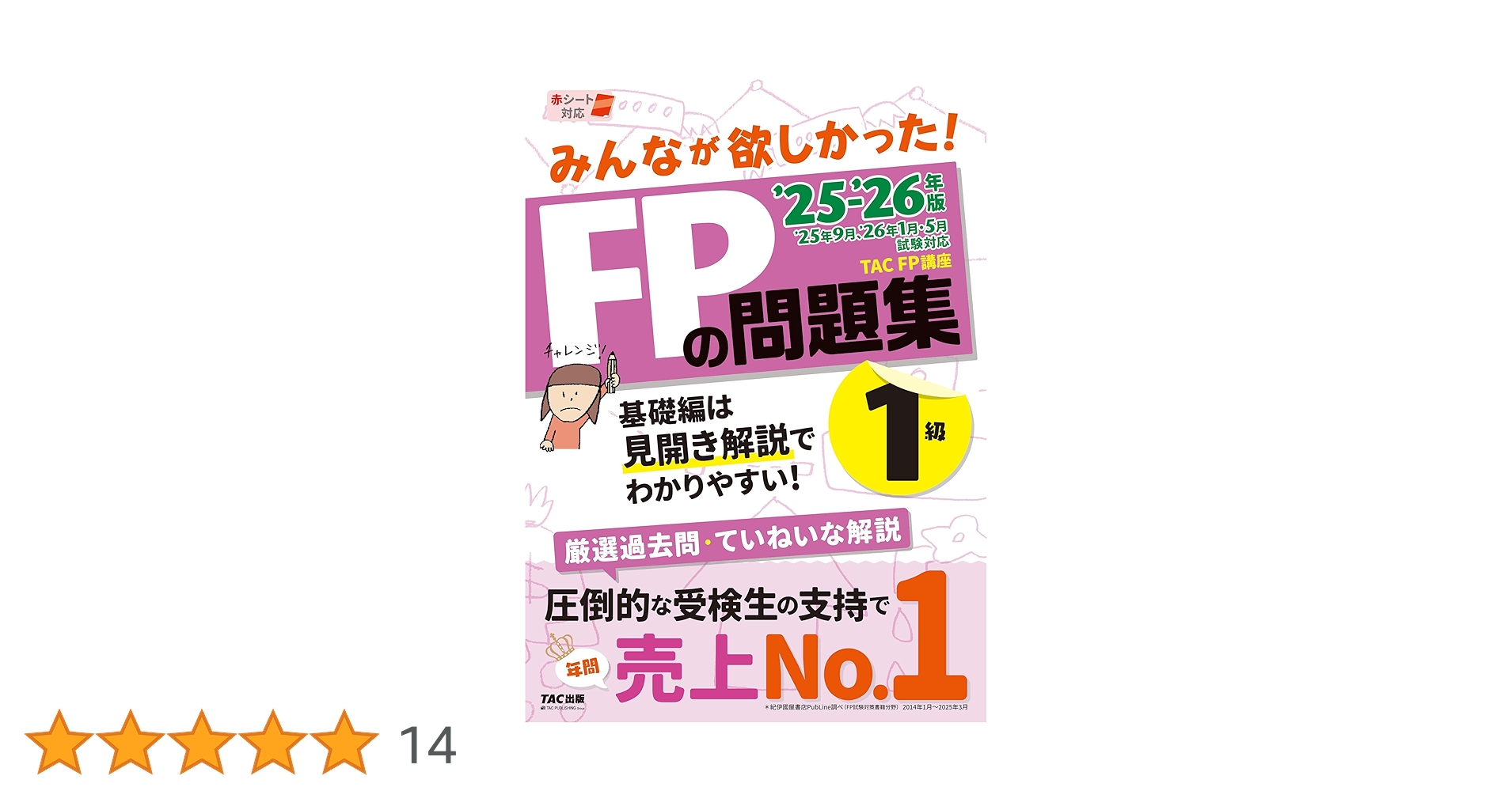 2025-2026年版 みんなが欲しかった! FPの問題集1級【頻出問題を厳選