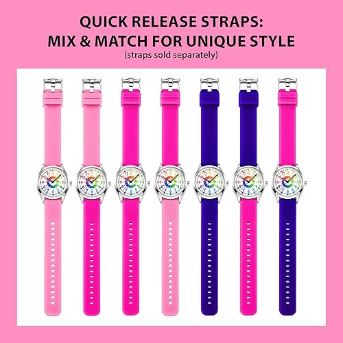 Miniatura 7 de Reloj para niños, relojes para niños de 8 a 12 años, reloj analógico para niños, reloj para niñas, relojes para niñas de 8 a 10 años, 3-5, 4, 7, 5,