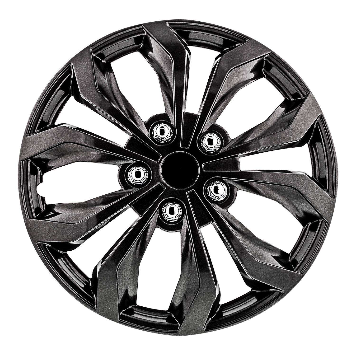 Buy Pilot Automotive Wh55516GmB Fit Spyder Wheel Cover, 16Inch