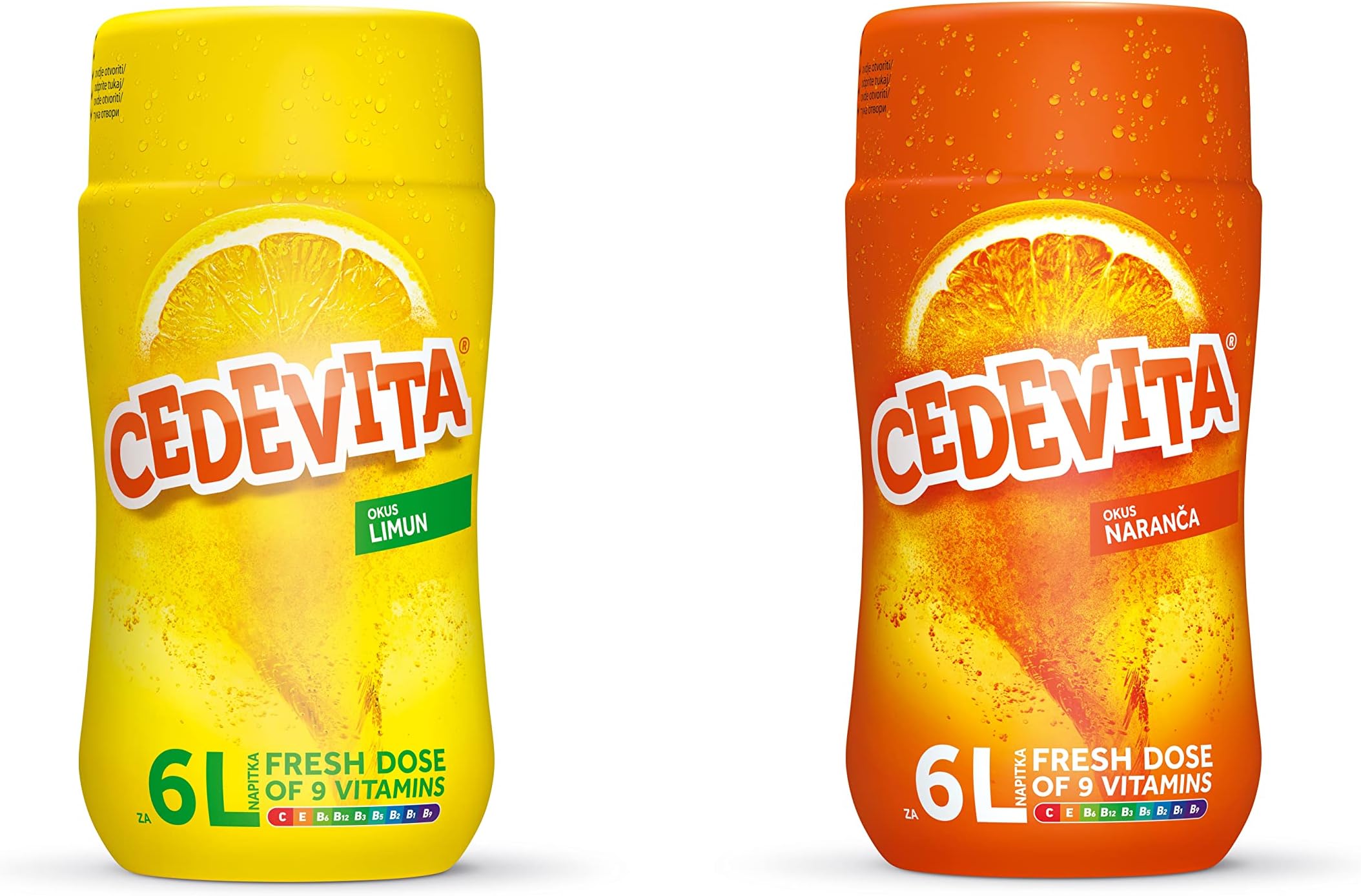 Cedevita (Cedevita Lemon/Orange Instant Vitamin Drink Mix 50, 2)