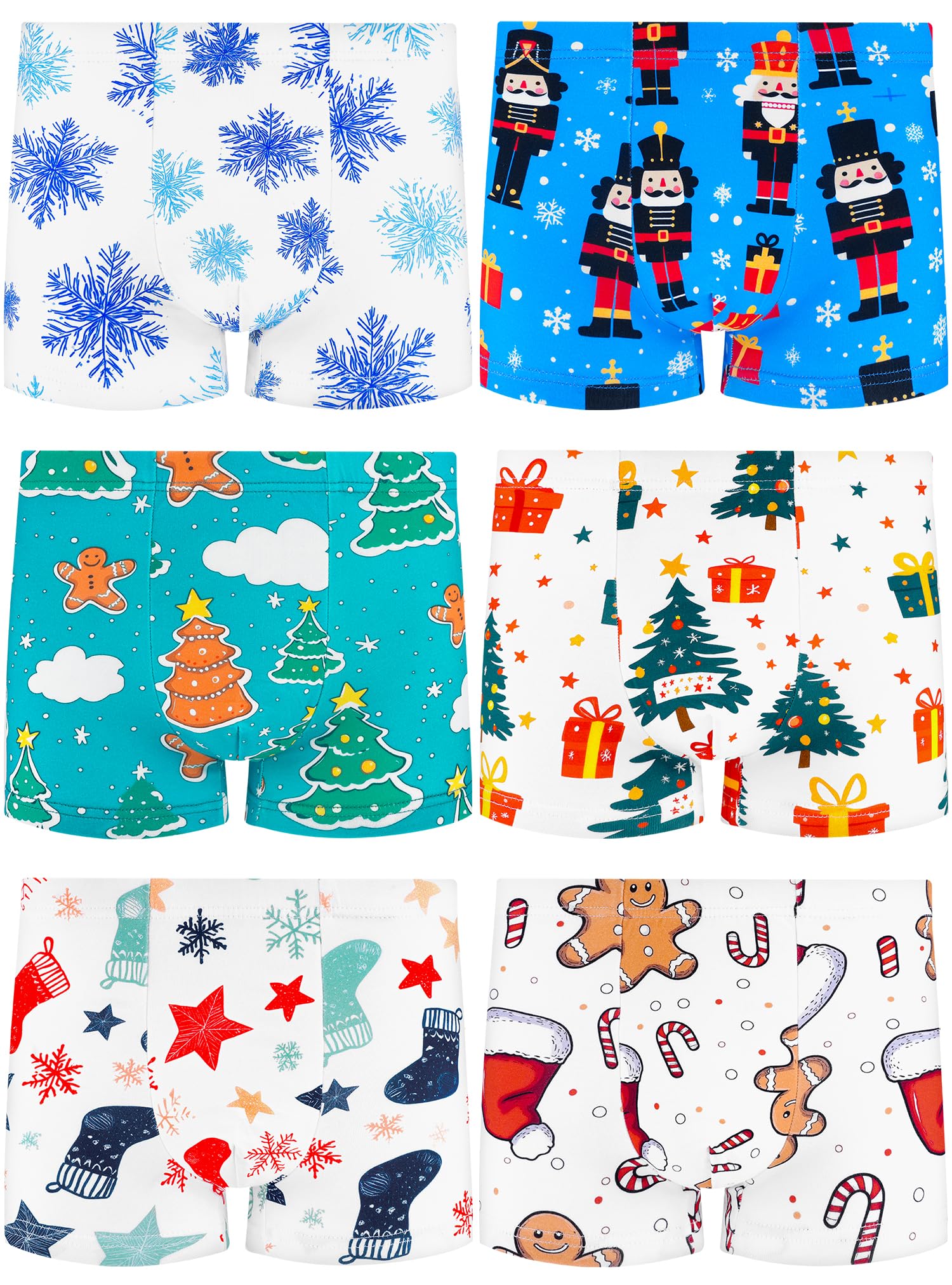 Boys Underwear Soft Cotton Tagless Panties for Toddlers Little Kids Comfort Breathable Boxer Briefs in Sizes 2T 3T