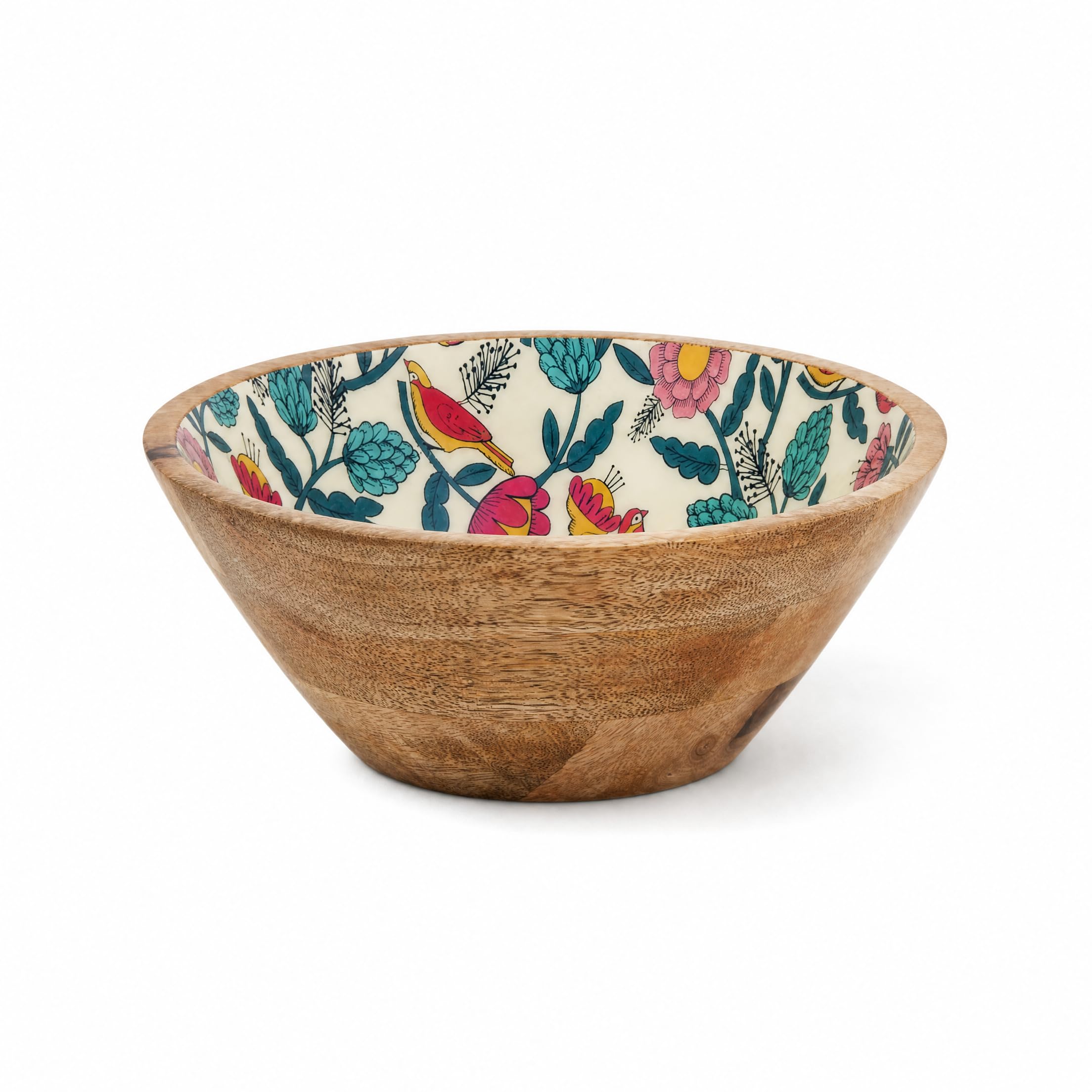 Country Wooden Large Bowl-image-17