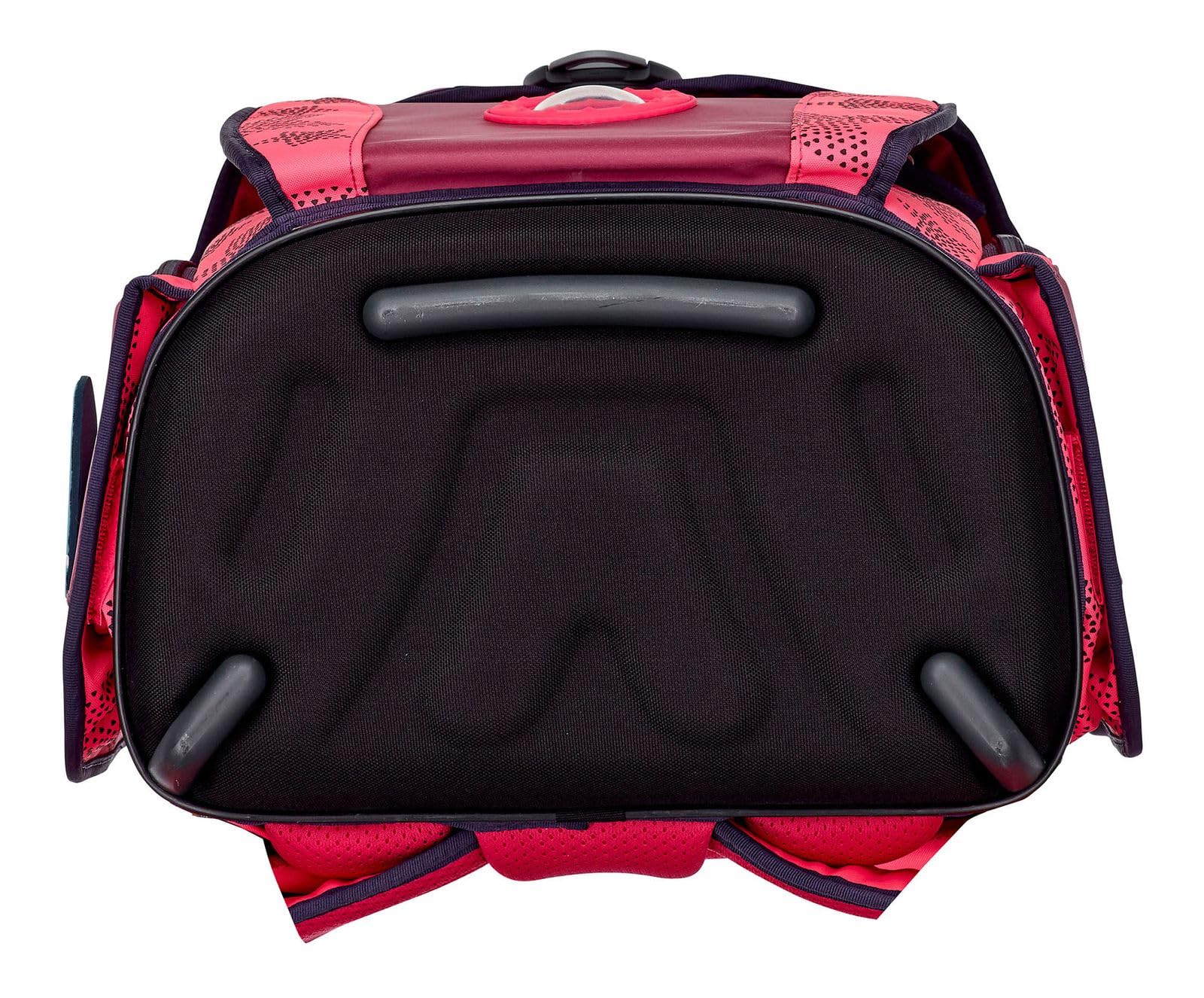DerDieDas ErgoFlex MAX Superflash Neon tornister szkolny 5-częściowy Neon Star