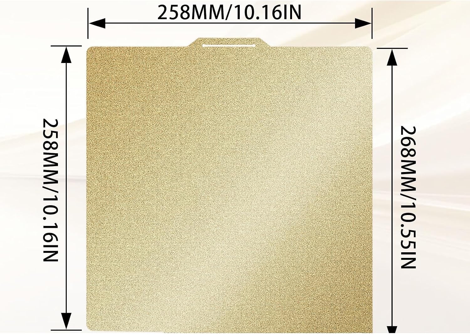 QR Code Textured PEI Bed for Bambu for Lab P1S Build Plate Thicken Double Sided PEI Spring Steel Sheet Outstanding(with QR Code(347),3pcs)
