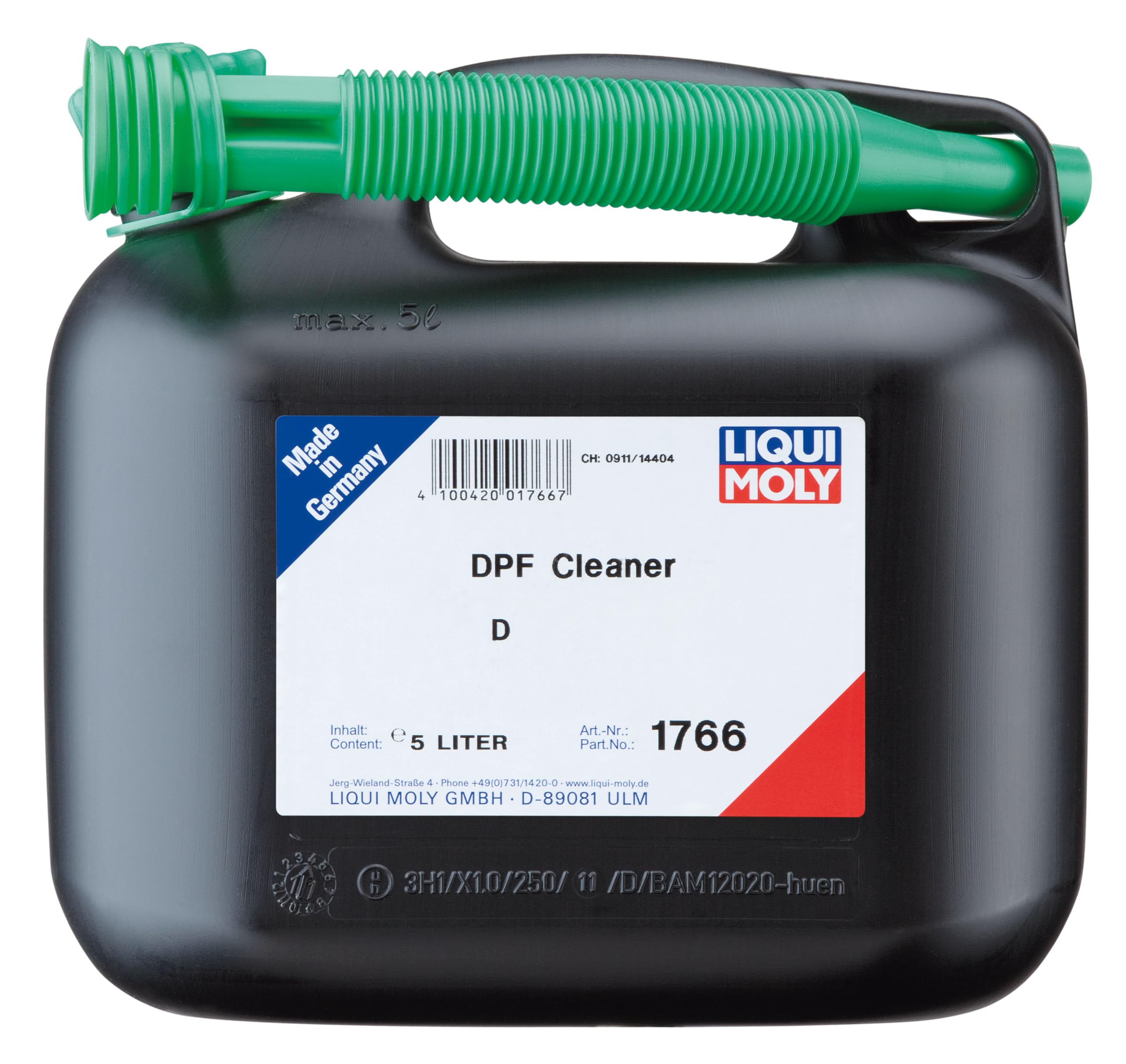 Liqui Moly DPF Cleaner | 5 L | Limpiador rápido | SKU: 1766