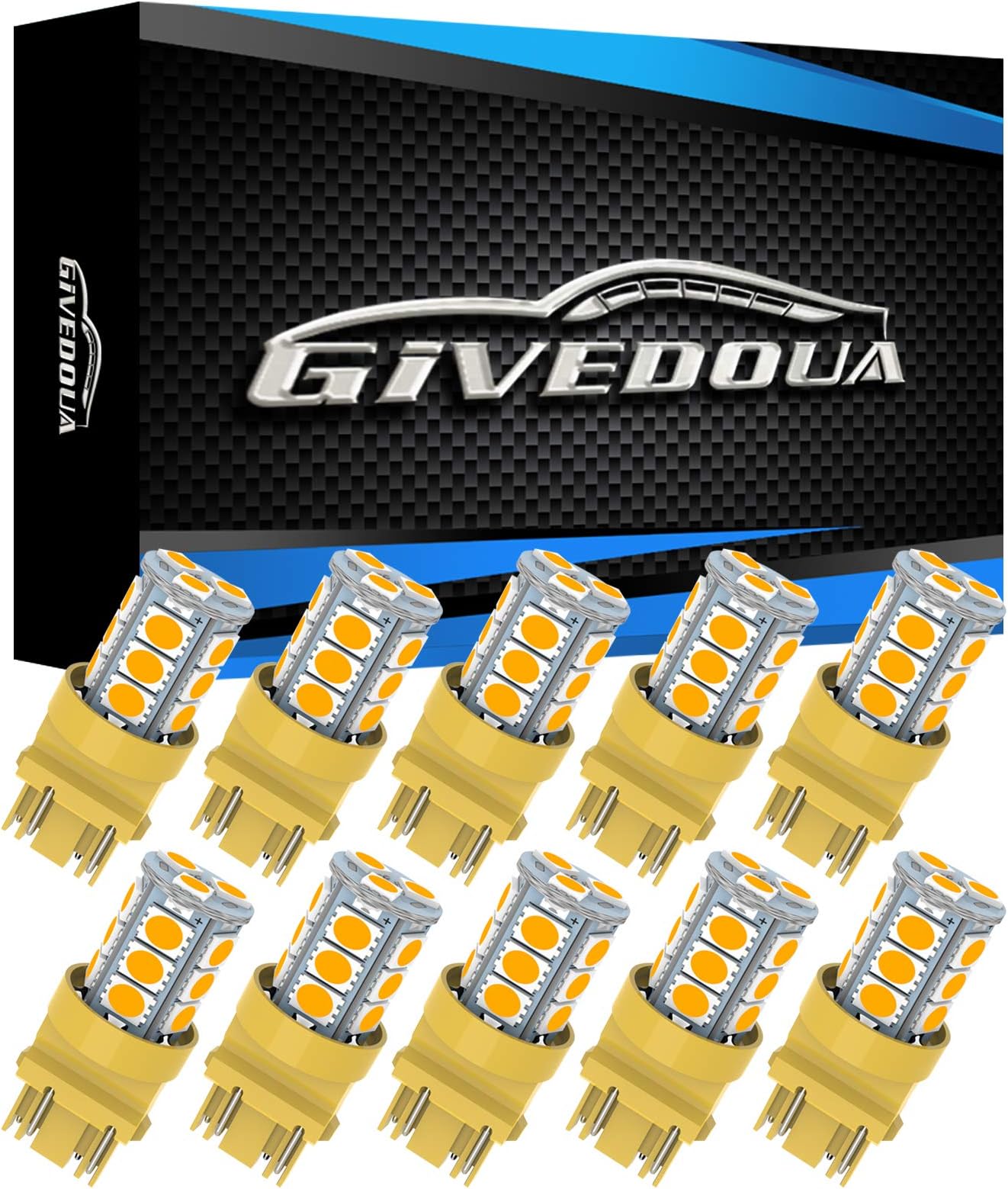 4257 WT21 White LED Reverse Backup Canbus Bulbs W/ Built In Resistors – Underground Lighting - Foto 9