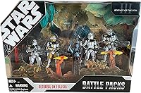 Vista 1 de Star Wars 2007 Exclusivo 30 Aniversario Traición en Felucia 5 Figuras Battlepack