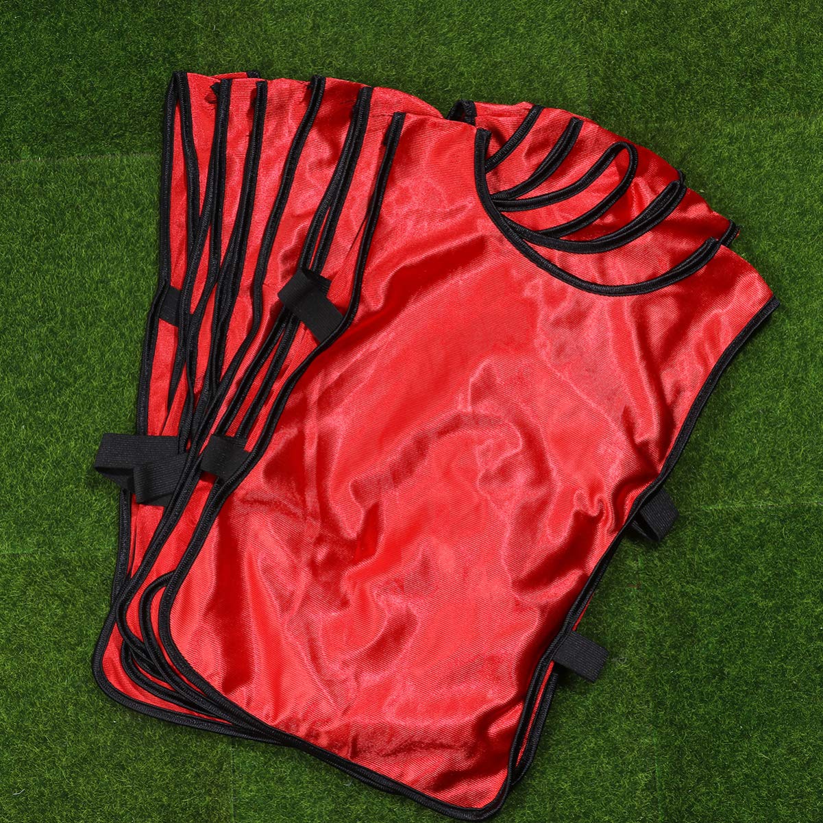 BESPORTBLE 6 Pièces Débardeur Athlétique Enfants Débardeurs Gilet Respirant Gilet De Basket-Ball Enfants Ballon De Football Garçons