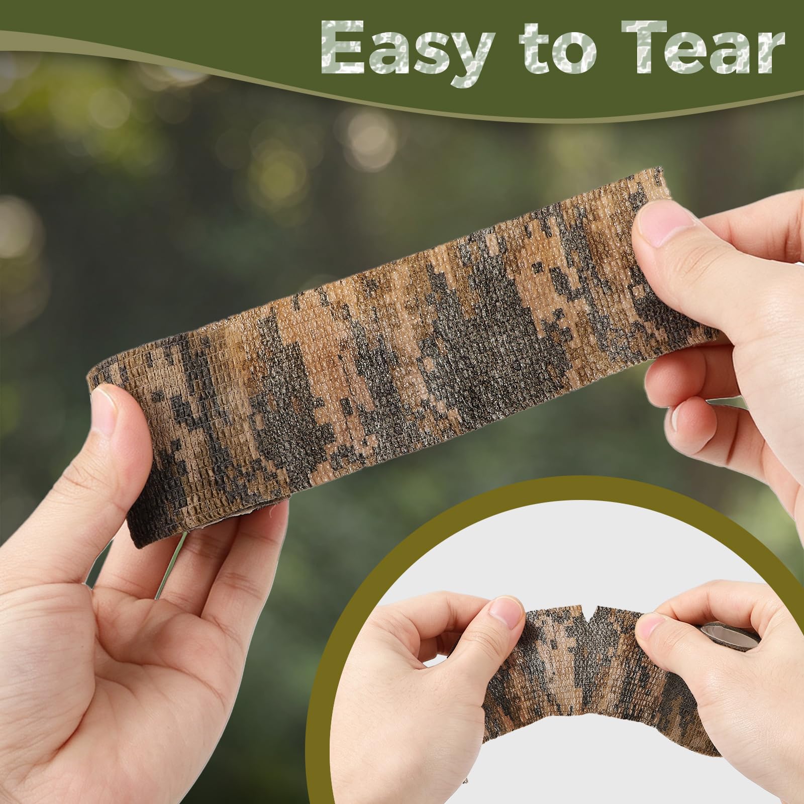 Camo Tape Wrap - Tactical Camouflage Bandage -4