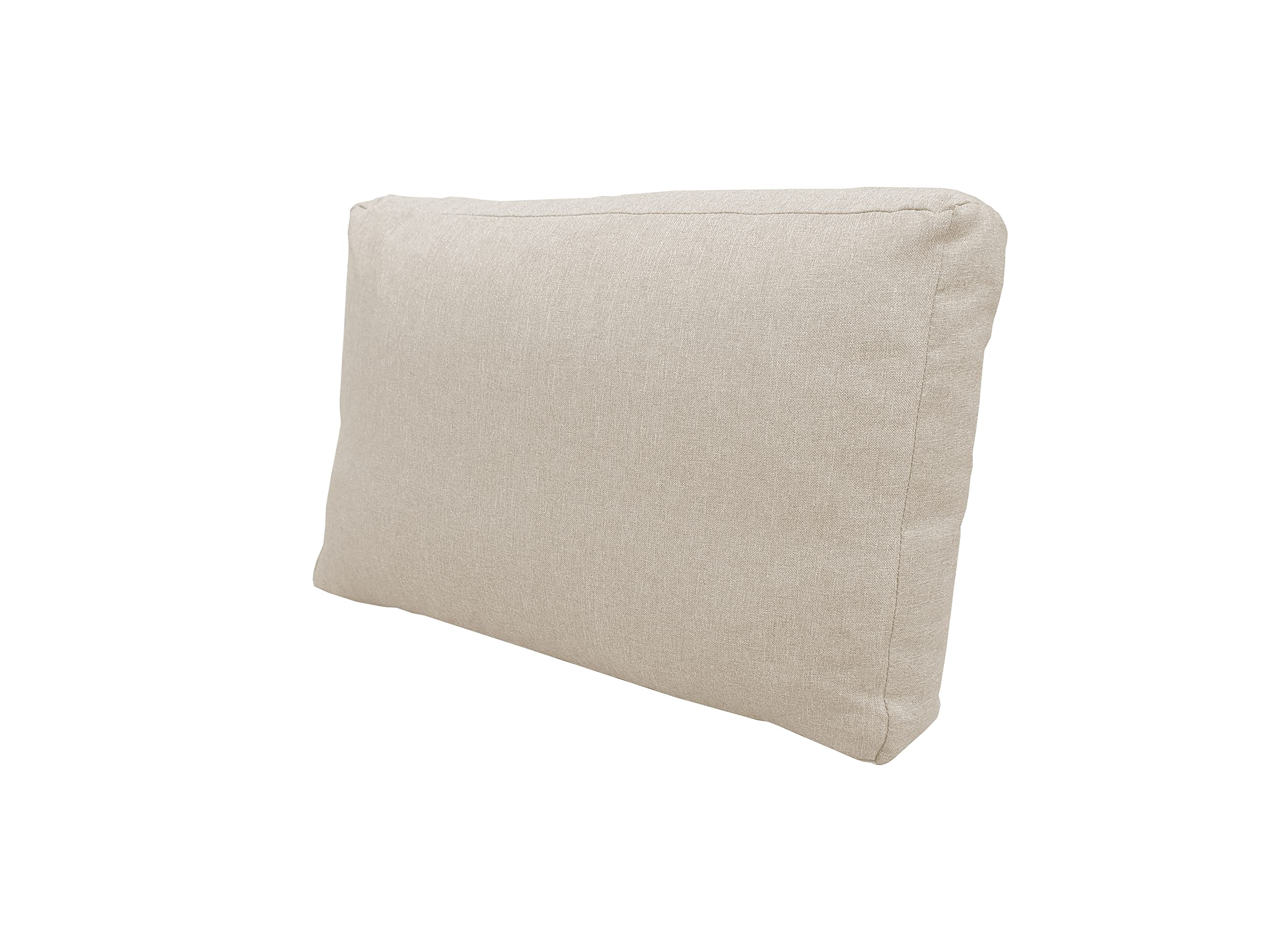 chilly pilley Cuscini Per Pallet Cuscini Da Giardino Sfoderabili Lavabili Cuscini Per Pallet Euro Con Cerniera Molti Colori E Dimensioni (Schienale 60x40x12 Crema)