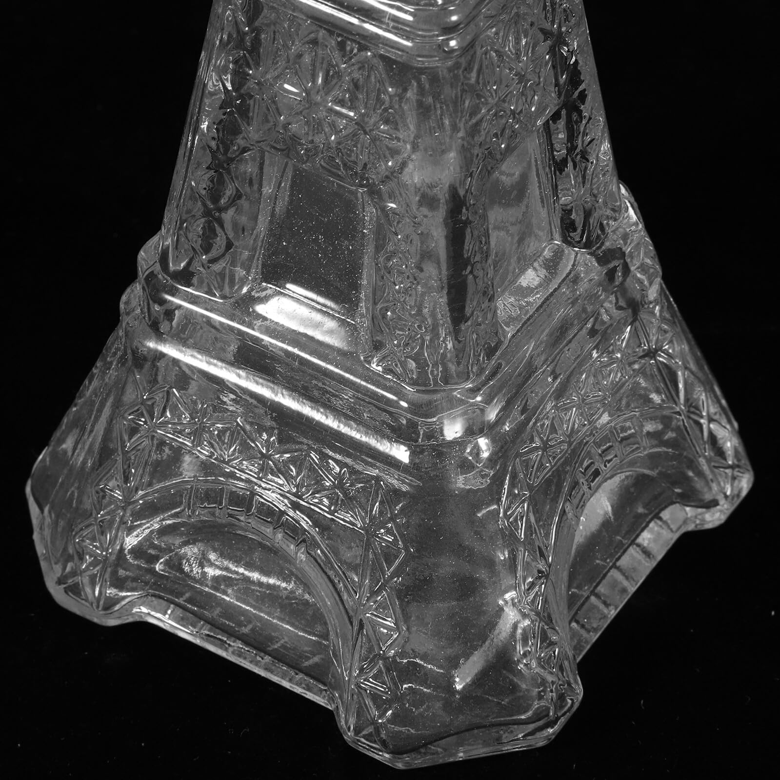 Tofficu 3 Pezzi Bottiglie in Vetro Trasparente Forma di Cuore e Torre per Cerimonia Sabbia Matrimonio Bottiglie Decorativa per Messaggi e Conservazione Materiale Sicuro per Uso Te e