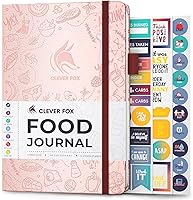 Vista 12 de Clever Fox Diario de Comida de Bolsillo - Diario de Comidas Diario, Planificador de Comidas para Llevar un Control de Calorías y Nutrientes