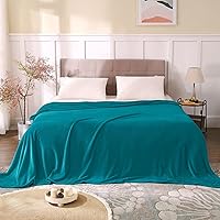 Vista 541 de BEDELITE Fleece Blanket White Throw Blanket for Couch & Bed, Luxury Plush Cozy Fuzzy Blanket 50" x 60", Super Soft Warm Lightweight Throw Blanket