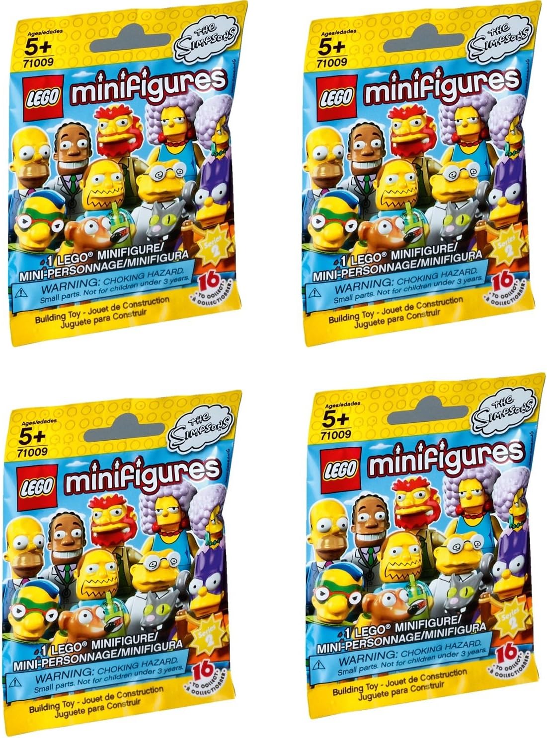 Minifigures The Simpsons Series 2 - Four Random Packs (71009)