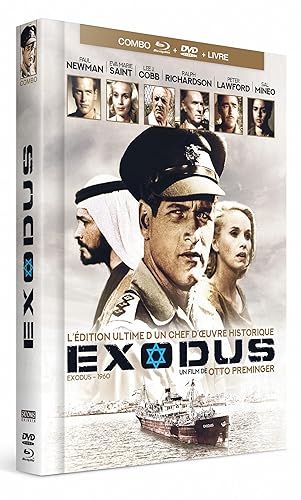 Exodus (1960) (Blu-Ray & DVD Combo) Blu-Ray, Reg.ABC Import - France