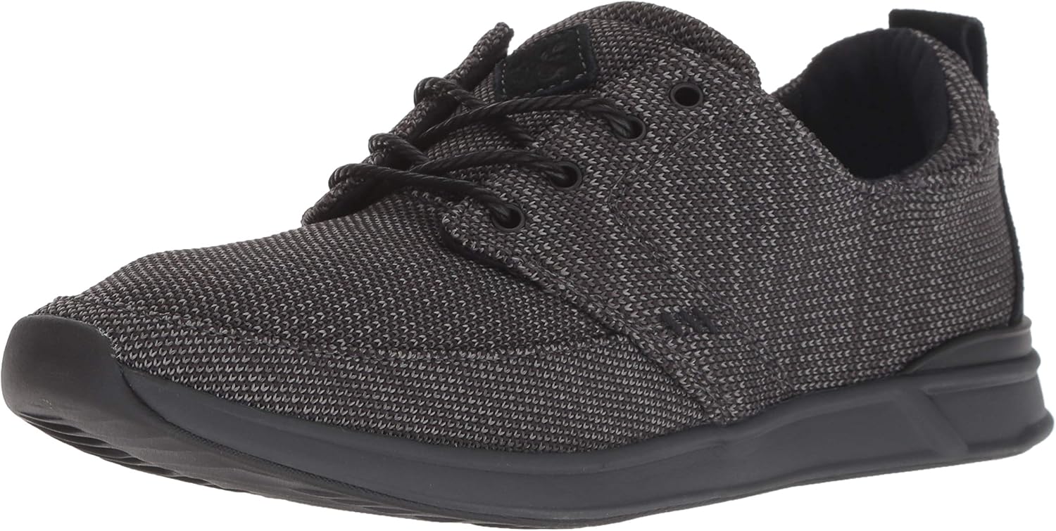 Reef Women's Rover Low TX Sneaker, Black/Black, 075 M US