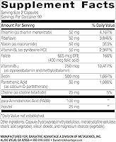 Vista 2 de Bariatric Advantage Vitamin B50 Complex - for Bariatric Surgery Patients - High-Potency, Easy-Digest Mini Capsules - Vitamin B Complex Supplements