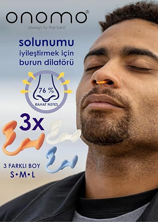 Onomo Anti-Snoring Respiratory Improvement Nasal Dilator