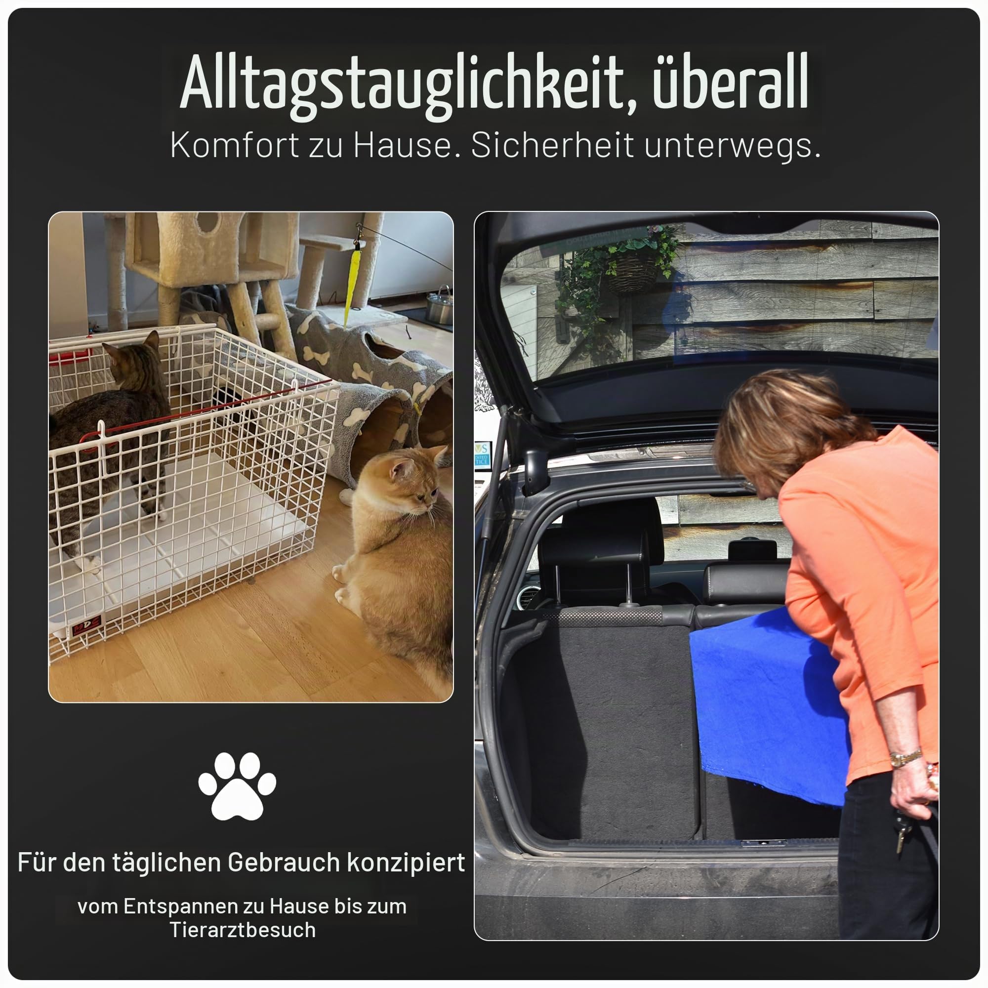 MDC Katzen-Transportkorb