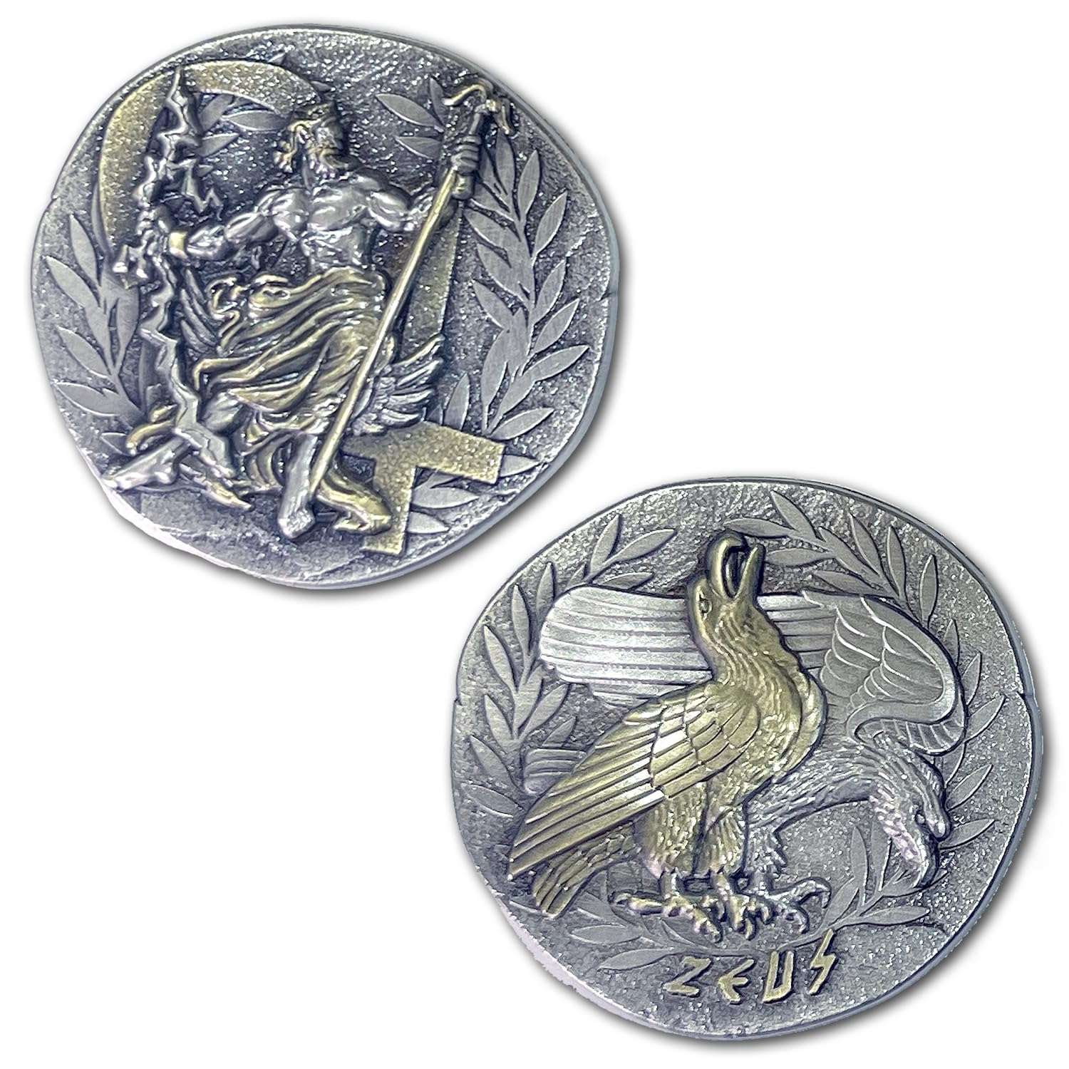 Zeus Greek God of The Gods Collectible Ancient Coin