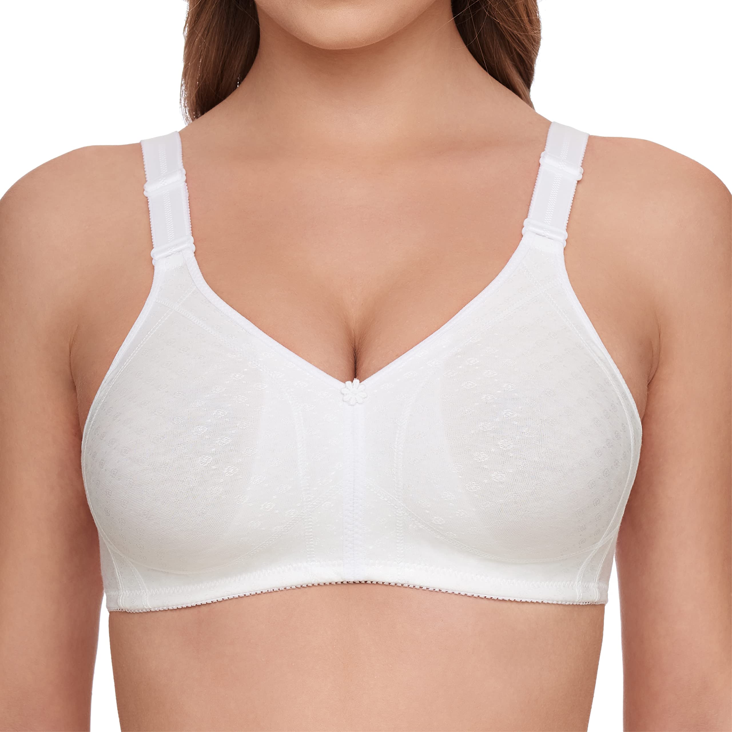 Susa Women's White (003) Standard Bra, Opaque, 36F