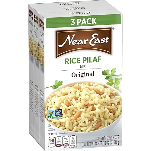 Quaker Near East Rice Pilaf Mix, original, 18.2 onzas (paquete de 3 cajas)
