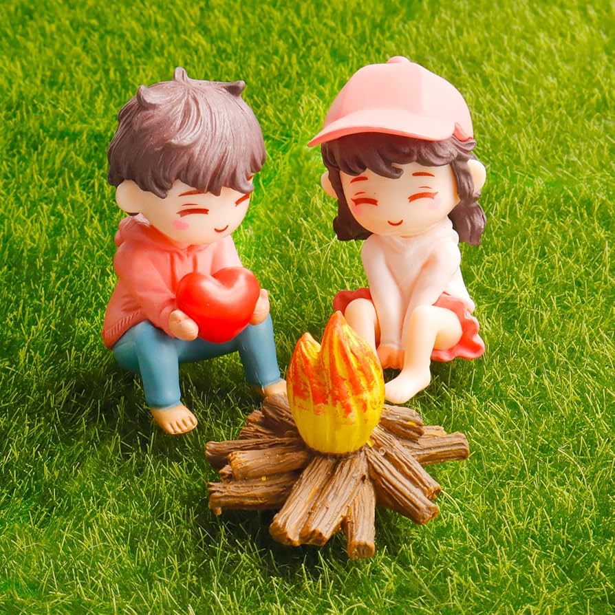 Amazon.co.jp: ミニチュアキャンプファイヤー 樹脂製 ミニファイヤー