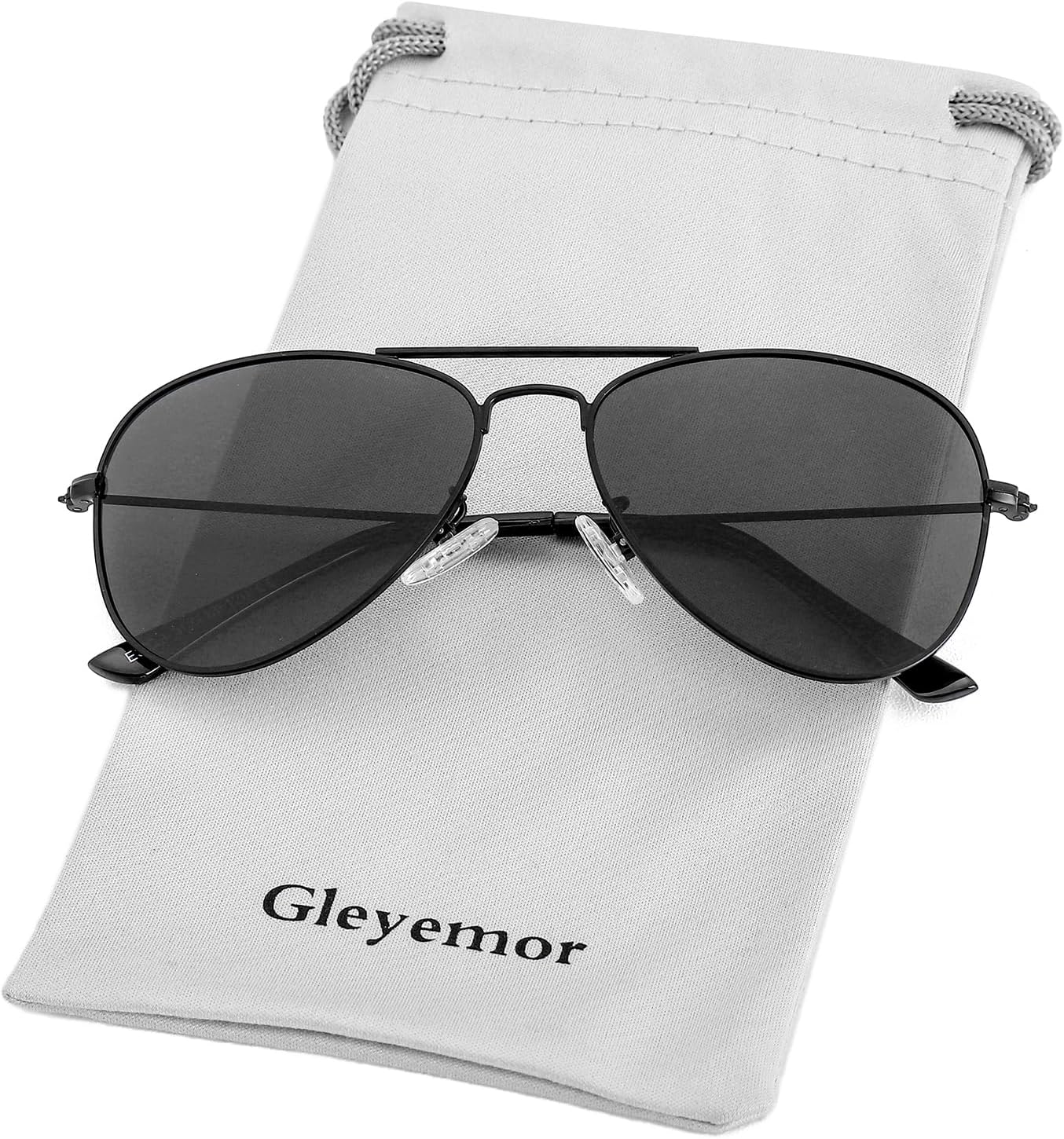 Kids Polarized Aviator Sunglasses for Little Girls Boys Juniors Teenagers, Two Sizes 50MM 52MM