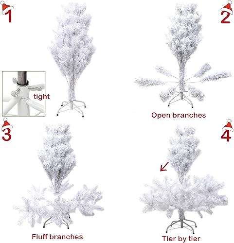 Miniatura 7 de LUCKYERMORE - Árbol de Navidad artificial