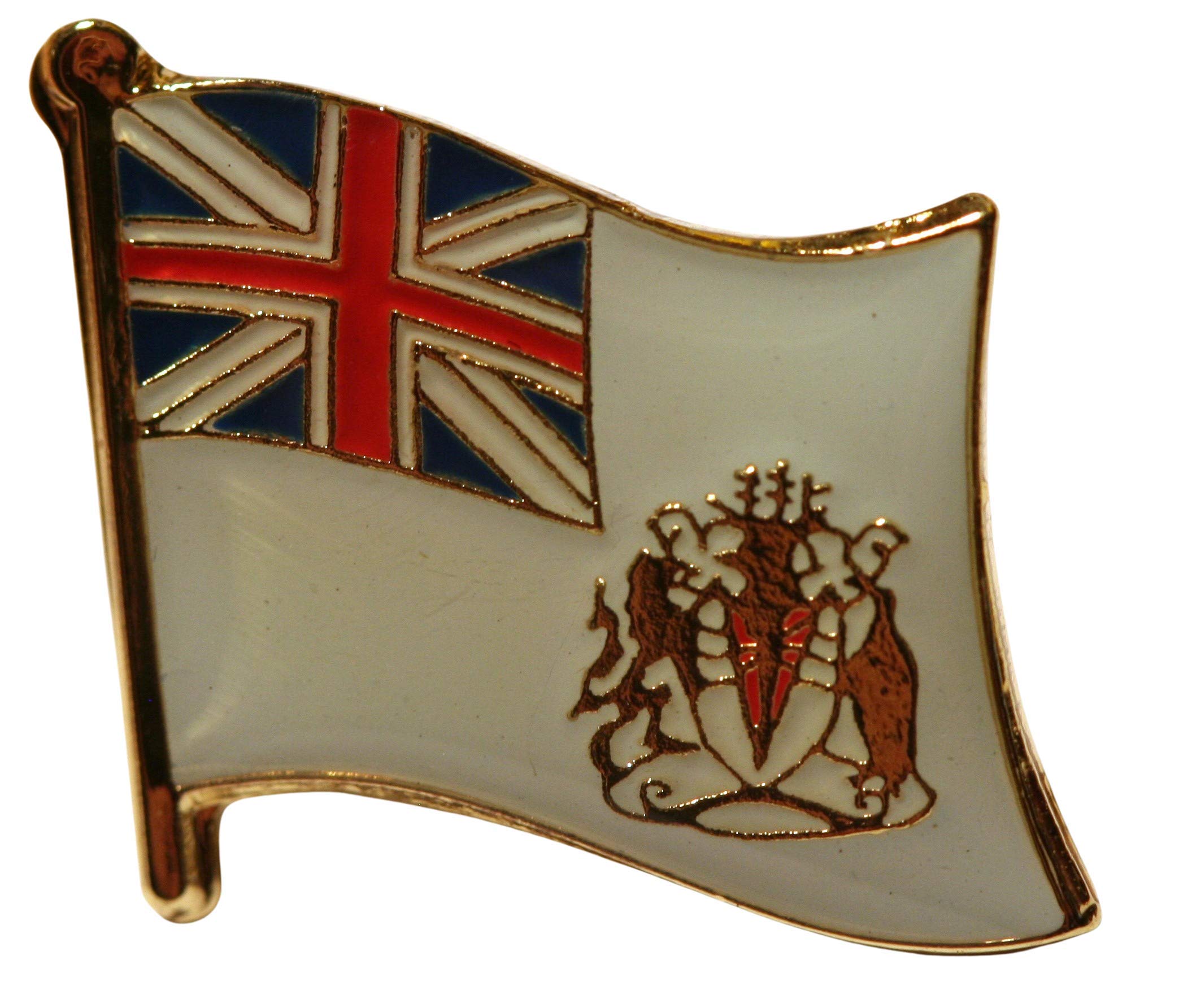 Buxton's Badges Multiple British Antarctic Territory Flag Pin Badge