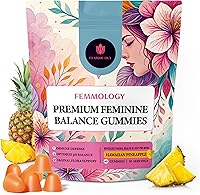 Vista 1 de Gomitas prémium de equilibrio femenino – Suplemento masticable para mujeres – Apoya el bienestar vaginal, la función inmune y digestiva – Ricas