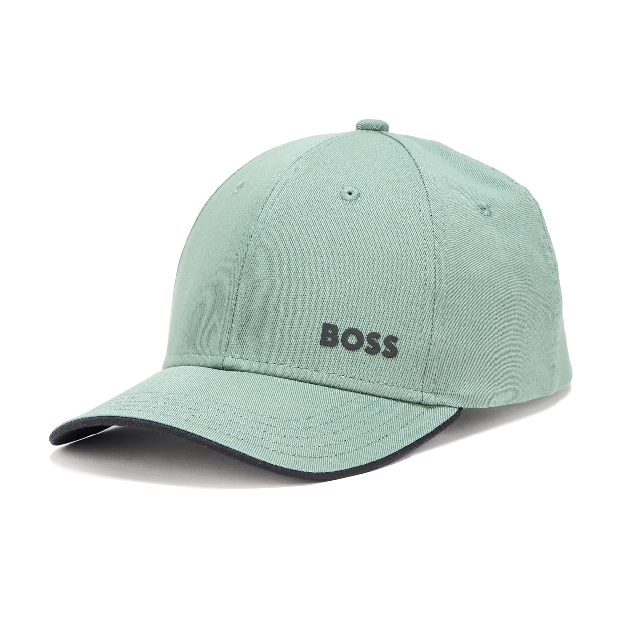 BOSS Men's Bold Logo Cotton Twill Cap Baseball Cap, Minty Fresh, Único