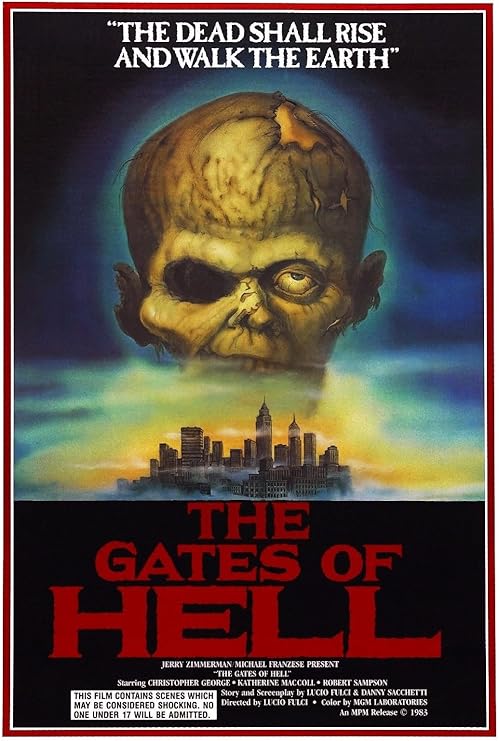 Amazon Co Jp 地獄の門 別名 City Of The Living Dead 映画ポスター ルチオ フルチ 24x36インチ ホーム キッチン