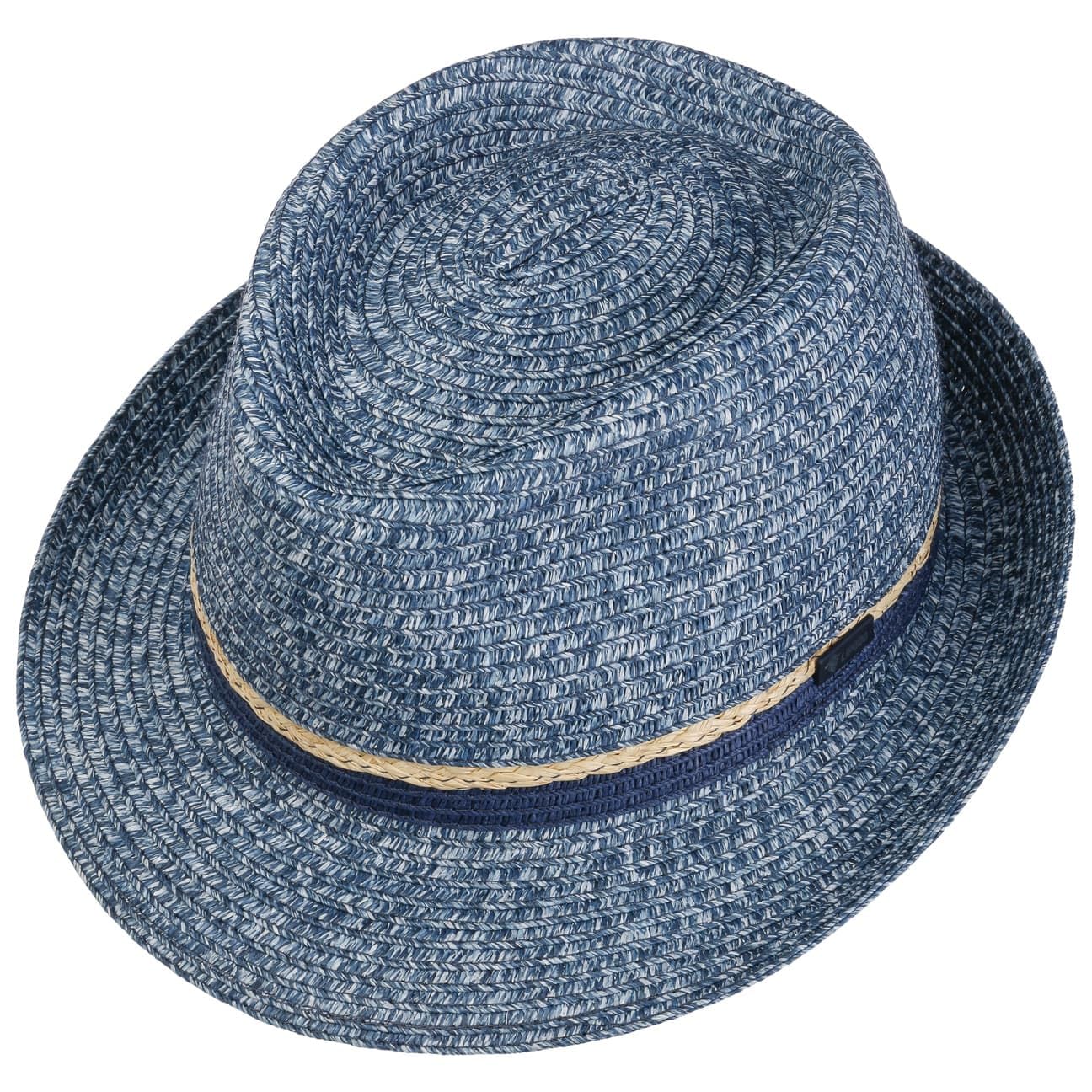 LIPODO Januco Sombrero Trilby de Paja Mezclado Unicolor Unisex Primavera Verano