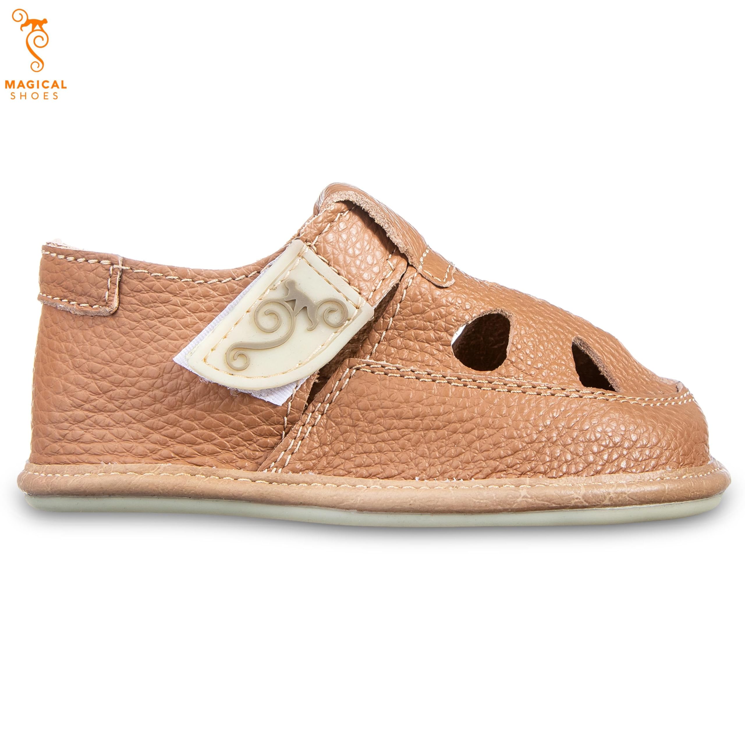 Magical Shoes Lauflernschuhe Mädchen&Jungen, weiche Kinderschuhe, Barfußschuhe, Sandalen, Krabbelschuhe, Hausschuhe Leder, Baby Schuhe, Gr. 20 bis 28