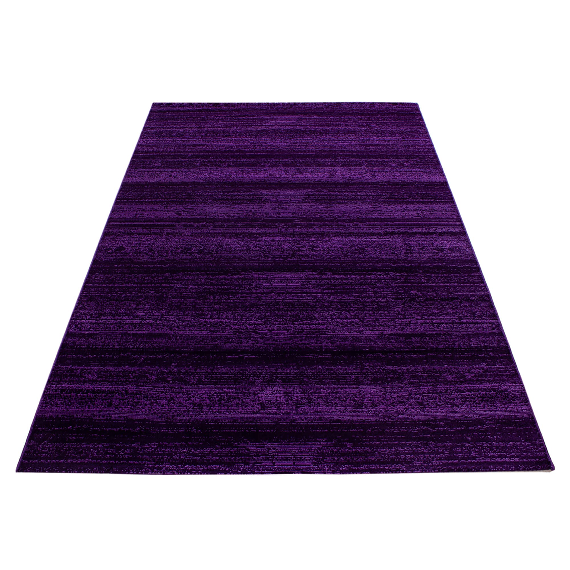 Carpettex Teppich Wohnzimmer Kurzflor 160 x 230 cm Lila Modern Unicolor - Einfarbig -Teppich Schlafzimmer Flauschig Extra Weich Waschbar Küchenteppich Teppich Esszimmer Kinderzimmer Wohnzimmerteppich