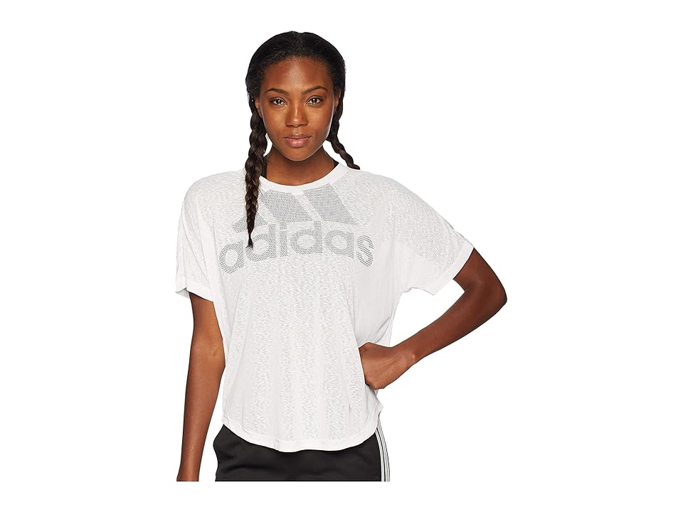 

adidas Magic Logo T-Shirt (White) Women's T Shirt