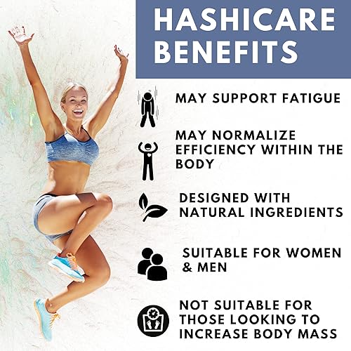 Miniatura 2 de Hashicare Píldoras - Suplementos naturales de apoyo a la tiroides para mujeres y hombres aumentan el metabolismo con yodo, selenio, azafrán y