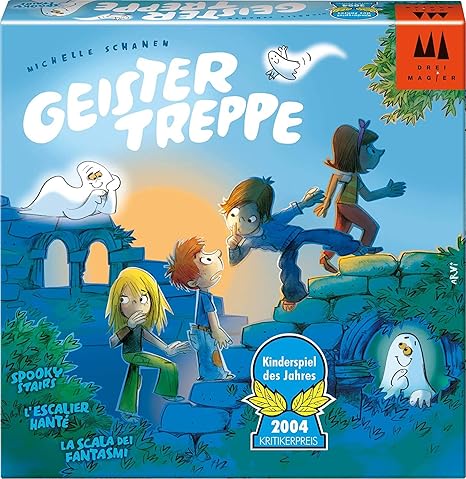 Amazon Geistertreppe ガイスタートレッペ オバケだぞ 世界中で人気 ボードゲーム すごろく ゲーム おもちゃ ゲーム大賞受賞 オリジナル日本語説明書付き ボードゲーム おもちゃ