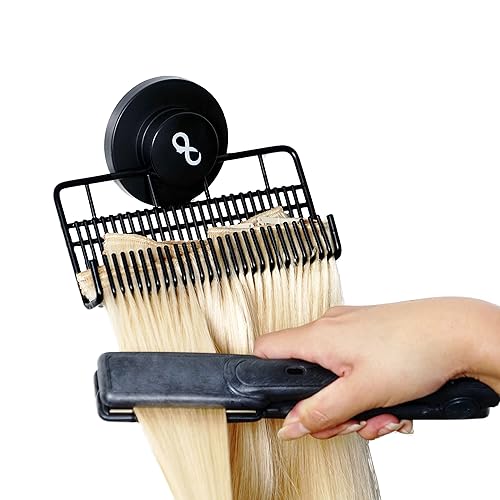 Evercaddy by Everlong, organizador portátil que almacena estilos de lavado y asegura extensiones de cabello 100% humano, funciona para halos y
