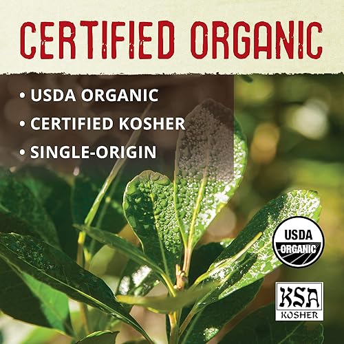 Miniatura 4 de ECOTEAS Bolsas de té orgánico de yerba mate sin ahumar 24 unidades 17 onzas té desintoxicante orgánico té Hi Caf - Clean Yerba Mate Energy Burst -