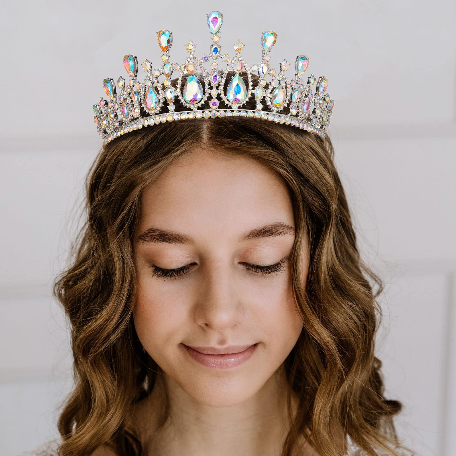 The ARIADNE Crown Amethyst Crystal Crown Magical Unique Crown Tiara